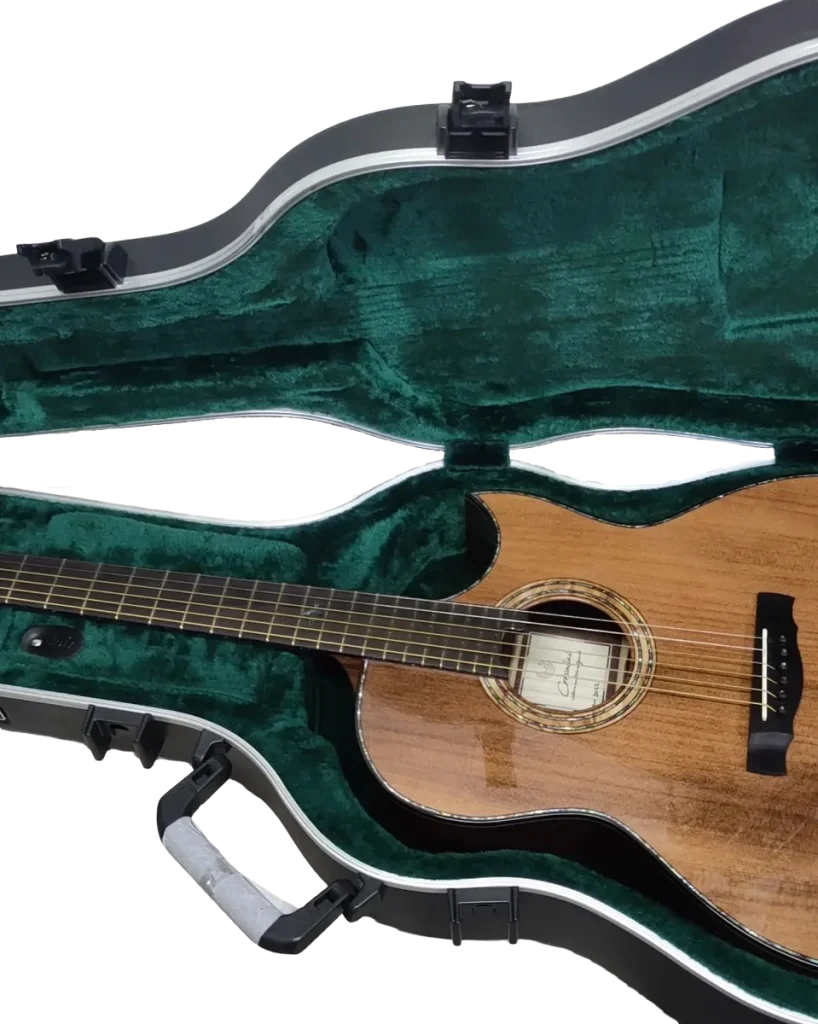 Modello Grand Auditorium Cutaway Malaysian Rosewood Corsalini Guitars (case)